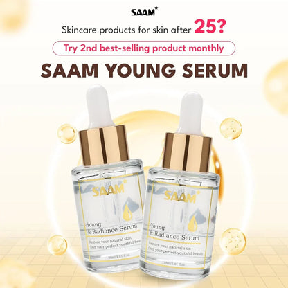 Anti-Aging Argireline & Hyaluronic Acid Face Serum – SAAM Young Serum for Wrinkles, Fine Lines & Firmer Skin