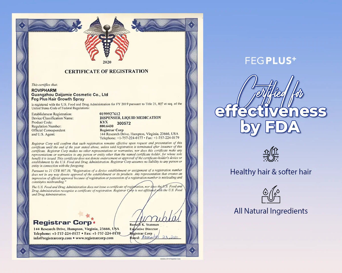 FEG PLUS | Most Viral Hair Growth Spray