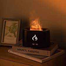 ZenFlame™ Aroma Diffuser – Flame Effect Essential Oil Humidifier