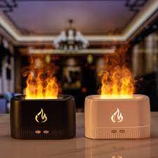 ZenFlame™ Aroma Diffuser – Flame Effect Essential Oil Humidifier